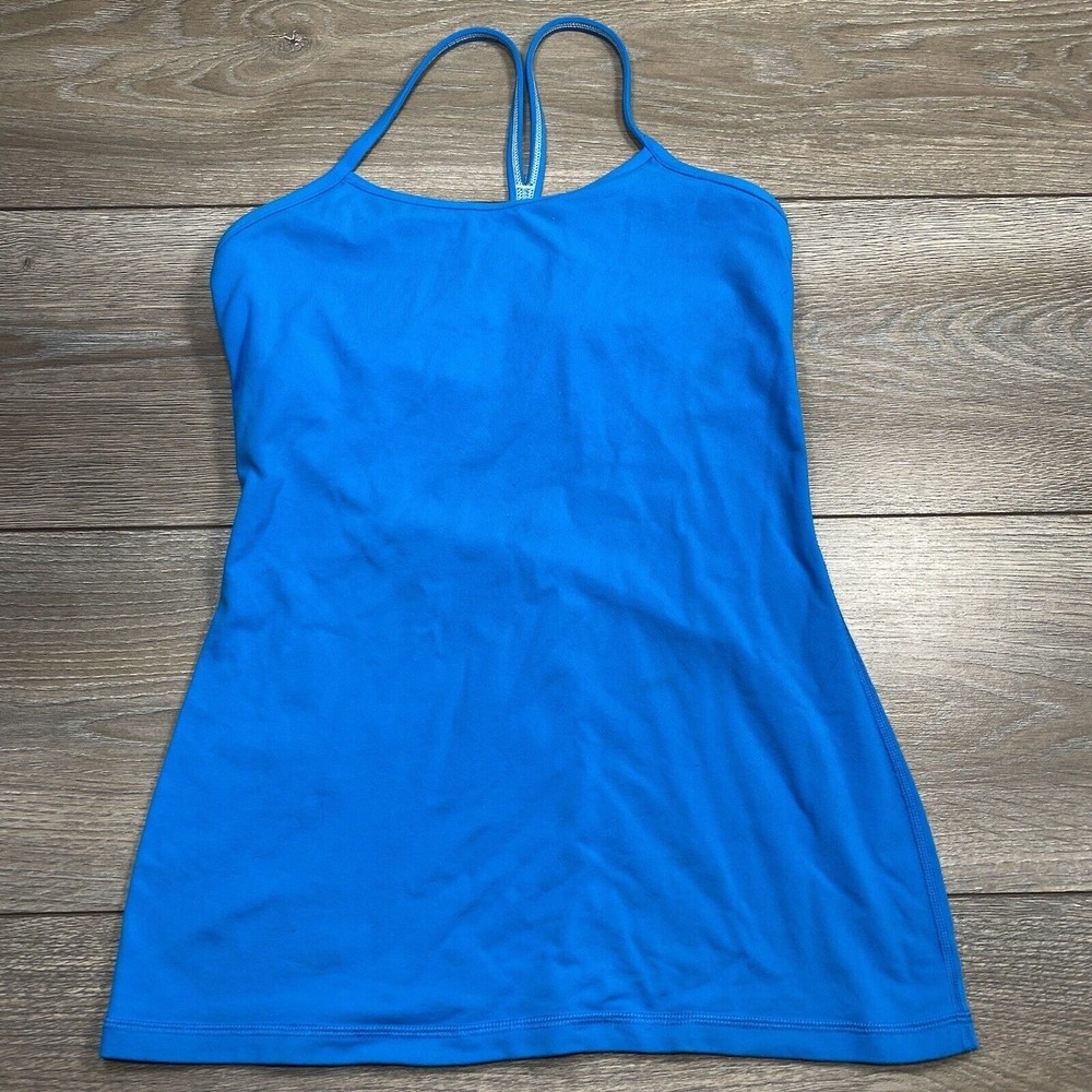 Lululemon Tank Top Womens No Size Tag Built in Bra